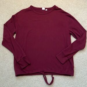 GAP long sleeve cropped top
